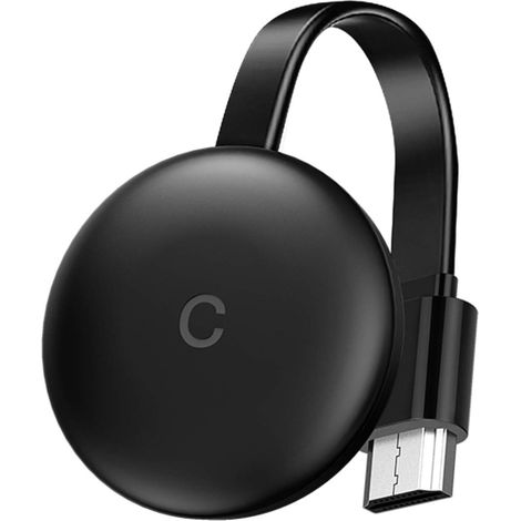 2.4G WiFi HDMI Récepteur d'affichage sans fil pour Chromecast Google Pusher Screen Cast Mirroring Adapter Miracast Airplay DLNA Noir (1/5)