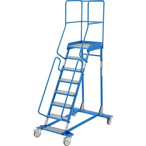 eurokraft pro, Plate-forme mobile, marches en aluminium, 8 (1/5)
