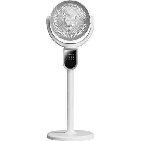 Ventilateur colonne silencieux 50W – Oscillation 90°/140° – 4 vitesses – Minuterie 9h – Débit d’air 22 521,6 m³/j (1/5)