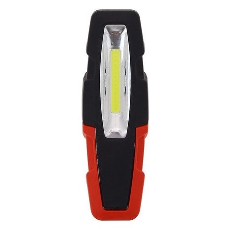 Xanlite 450 lm schwarze und rote wiederaufladbare tragbare Lampe XANLITE