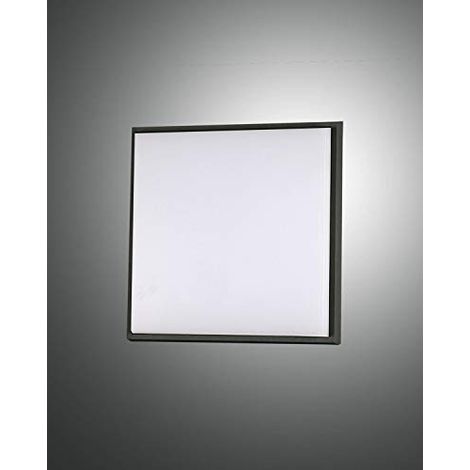 FABAS LUCE 3314 - 69 - 101 PLAFONNIER DESDY LED EN ALUMINIUM NOIR 10 W 900LM IP54 3314-69-101