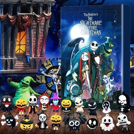 Calendrier De Lavent - Figurines Horreur Halloween - 24 Cases - Pour Collectionneurs - 2024 (1/5)