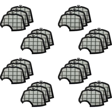 24 piezas de filtros de repuesto para la protección del motor Kobold VK150 VK140 y accesorios.