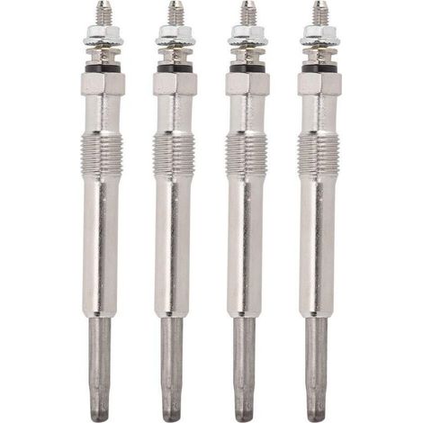 Kit de 4 bougies de préchauffage pour Renault Clio/Kangoo/Trafic – Remplacement direct 7700100558 – Installation facile (1/5)