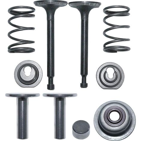 Kit de culbuteurs de retenue de ressort de soupape d'admission et d'échappement 14711-ZF1-000, capuchons d'étanchéité de tige pour moteur Honda GX160 GX200 5,5HP 6,5HP pièce de tondeuse. (1/5)