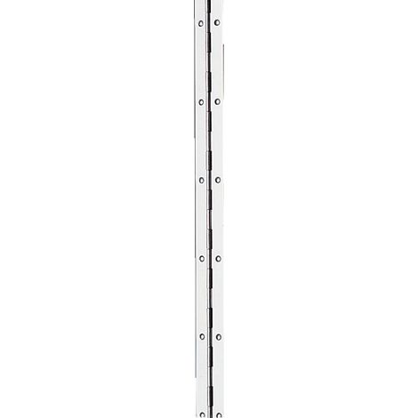 Monin – Charnière piano inox 40mm – Longueur 1980mm – Charge maximale 100kg – Pour meubles en bois dur