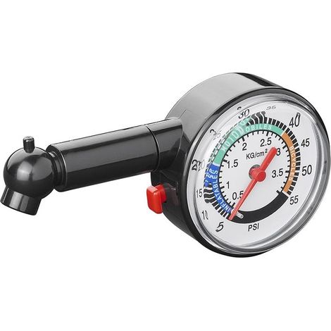 Tyre Pressure Gauge, 3.8 Bar, Compact Design (1/5)