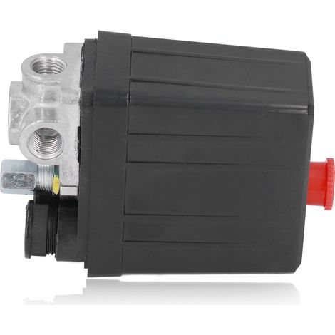 Interrupteur pression compresseur air vanne auto 4 trous 90-125PSI accessoire 220V (1/5)
