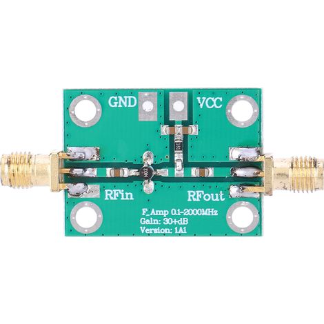 Amplificateur à large bande RF, amplificateur à faible bruit (LNA) (1/5)