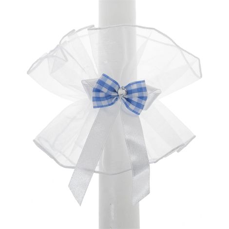 Decoración de velas OS-23 para Bautismo y Comunión (1/2)