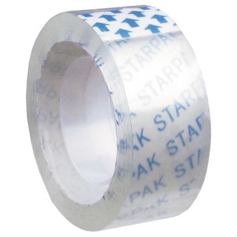 STARPAK Transparentes Klebeband 18mm x 20m - 8 Stück (Stapel)
