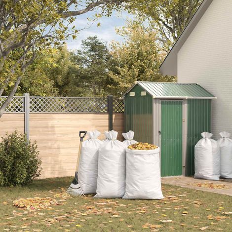 White PP woven bags for outdoor storage, 10 pieces, 65 x 115 cm - reno (1/5)