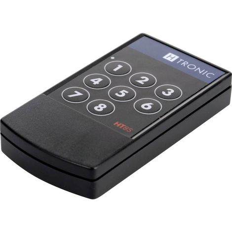 H-Tronic HT8S Trasmettitore senza fili 8 canali Frequenza 868.35 MHz, 869.05 MHz, 869.55 MHz 3 V Raggio di azione Max. (1/2)