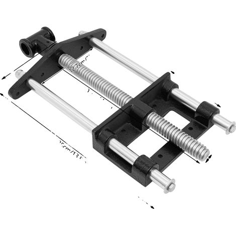 Étau de menuisier, construction durable, maintien sécurisé, Argent (1/2)
