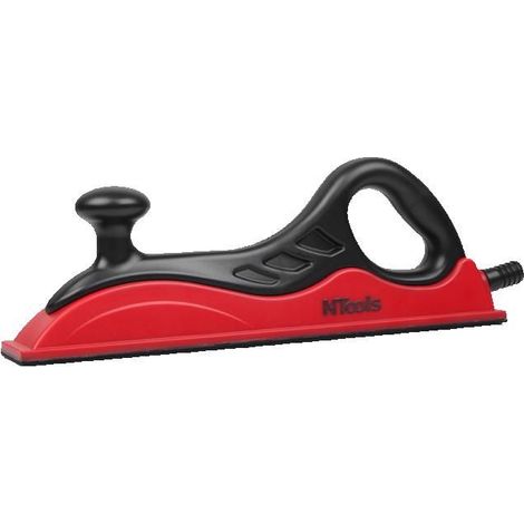 Cale à poncer aspirante - NTools - Poignée ergonomique - Légère - Extraction matériaux broyés (1/5)