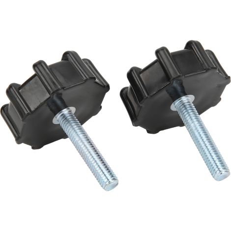 Poignée Moto Vis Papillon M8 Filetage 40mm Acier Carbone Remplacement DAX 50 70 CT70 ST50 ST70 (1/5)