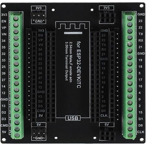 Carte d'extension ESP32 - Carte de dérivation (1/5)
