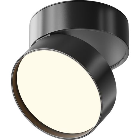 Maytoni Onda Spot encastrable en saillie noir 3000K 1370lm (1/2)