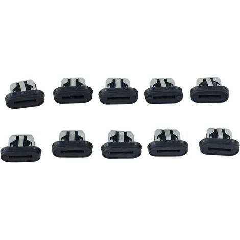 Lot de 10 clips de fixation pour moulure de bas de caisse de porte inférieure Tesla Model 3 (1/4)