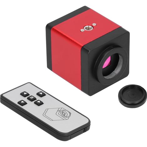 Caméra de microscope industriel VGA 1080p à monture C pour téléphone, tablette, PC, soudage et réparation AC100240V (UE) (1/5)