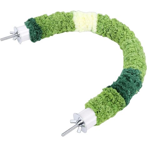 Support pour Oiseaux en Forme de U – Support pour Cage à Calopsittes tricoté en Polaire pour Petits Oiseaux à la Maison (1/5)