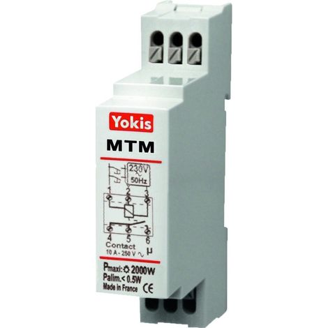 Yokis Temporizador Modular Temporizado Estanco 500W