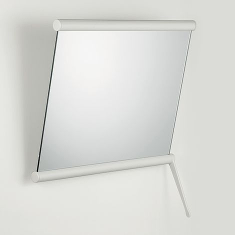 pba 01 Kippspiegel 515mm mit Bedienhebel 615x515mmx14 Grad, Nylonrahmen