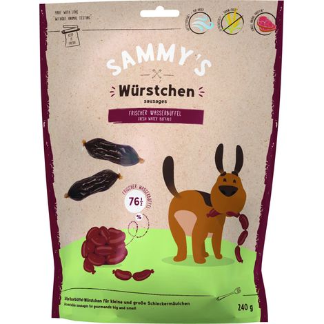 Sammys Würstchen Wasserbüffel 240 g Soft Snack