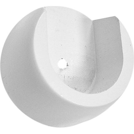 Sélection Brico-Travo – Support entre-murs pour tringles à rideaux – Plastique laqué blanc – Diamètre 28 mm – Fixation robuste et esthétique