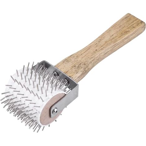Rouleau à désoperculer le miel, outils apicoles, manche en bois, aiguille d'extraction du miel, transformation du miel (1/5)
