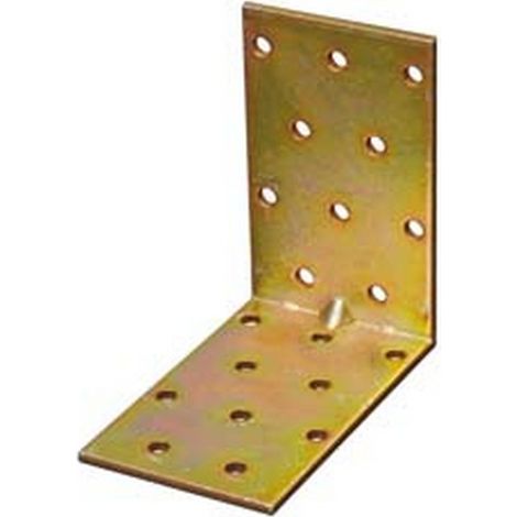 50PZ PIASTRA DI GIUNZIONE PIEGATA AD ANGOLO PESANTE LARGHEZZA MM.50 - mm.40x40x5