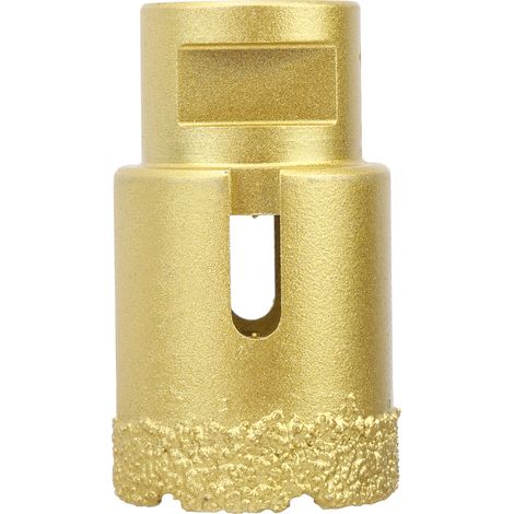 Scie cloche diamantée, foret de brasage, outil de perçage pour marbre et béton M14 35 mm (1/5)