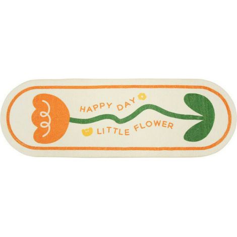 Petit tapis imitation cachemire en peluche, couverture canapé et chevet, blanc – DELKEVIC (1/3)