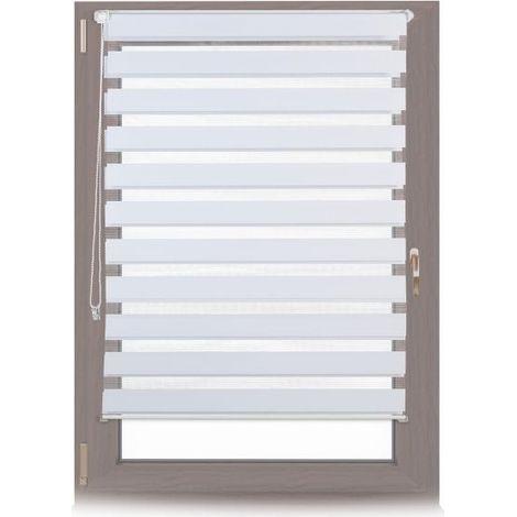 Tenda a rullo doppia klemmfix senza forare in bianco 883 (1/5)