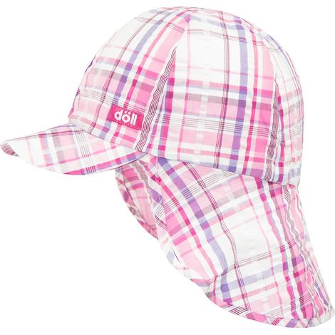 Berretto a quadri rosa Döll (1/3)