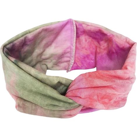 Stirnband – Elastisches, wendbares Material – Für Yoga, Laufen, Wandern und andere Sportarten – 8,9 x 23,9 cm – 1 Stück (1/5)