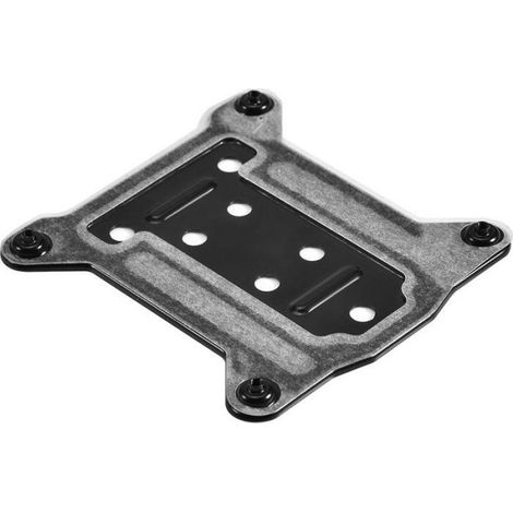 Support CPU Métal - Compatible Socket Intel 1155 1156 1150 - Pour Ventilateur Refroidisseur Processeur - 12 x 12 cm - 1 Pièce (1/5)