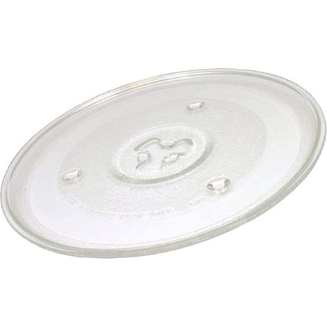 Piastra per forno a microonde da 27 cm in vetro resistente universale adatta a diverse marche (1/5)
