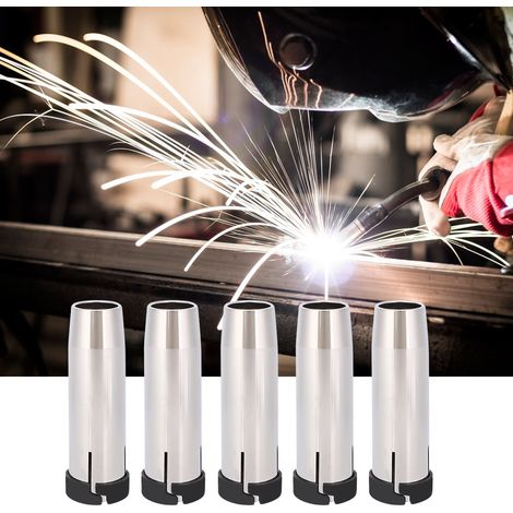 Lot de 5 buses de soudage coniques en laiton, accessoire industriel pour MB24KD (1/5)