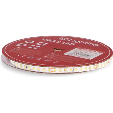 IluminaShop - Tira LED 24V DC SMD2835 Hight Lumen IP20 10W/m  10 Metros  Blanco Frio 6000K
