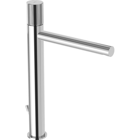 Miscelatore lavabo prolungato con scarico automatico Paffoni serie Jo JO085CR Cromato - Ottone (1/4)