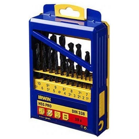 IRWIN BOHRER METALL HSS DIN-338 SET 19-tlg.