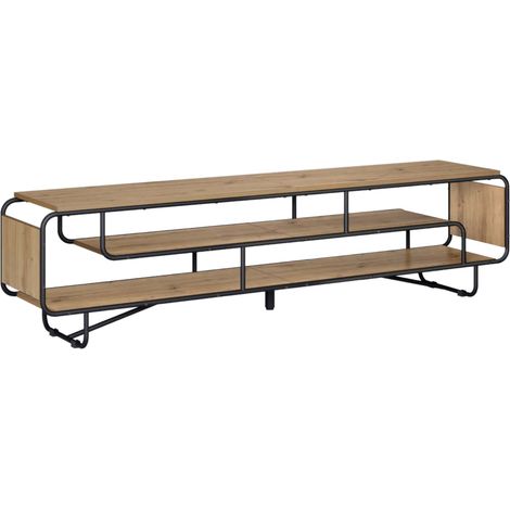 vidaXL TV Stand 180 x 36 x 45 cm Artisan Oak Engineered Wood
