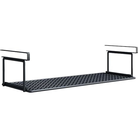 1 Panier sous étagère, Support rétractable, Matériau épais, Organisateur pour cuisine, Garde-manger