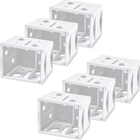 Ecleanfy - Lot de 6 supports de fixation pour stores vénitiens (1/4)