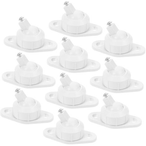 Lot de 10 supports d'alarme réglables universels pour capteur (1/5)