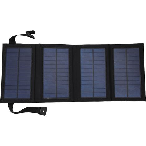 TOIVIZE-Chargeur Solaire USB 5V Pliable Panneau Portable 10W Écologique (1/4)