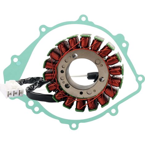 Kit de joints en papier pour stator compatible avec Yamaha FZ1 FZS1000 2002 - Remplacement pièce 5LV-81410-00-x