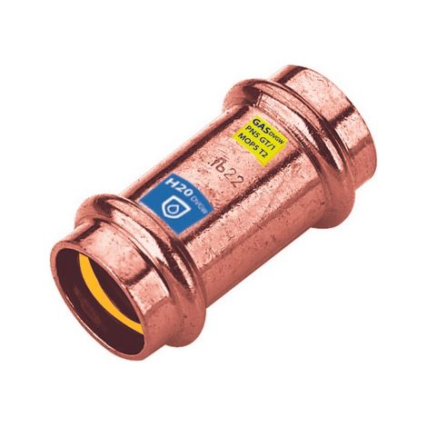 MANICOTTO C/BATTUTA A PRESSIONE  FF ACQUA/GAS- Diam. 28- FRABO- pezzi 1