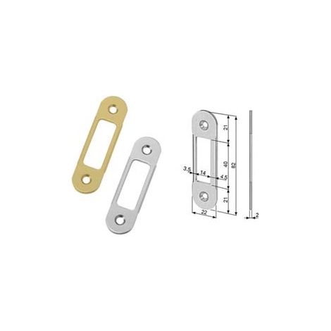 INCONTRO EASY-MATIC REGOLABILE BORDO TONDO OTTONATO- - ottonato verniciato (B01402.90.03) - 5 pezzi AGB